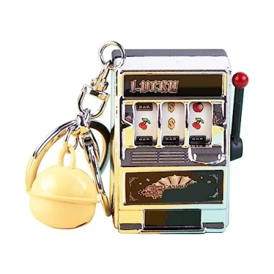 Image of Newwyt Mini Fruit Slot Machine Shape Keychain Backpack Pendant Cute Toy Car Bag Birthday Presents for Boy Girls