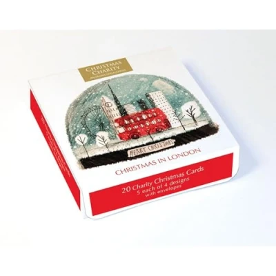 Image of Charity Christmas Cards Boxed Pack of 20 In London