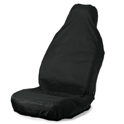 Image of Sakura Single Van Front Seat Cover SS5441 For Driver Only Universal Stretch Fit Integral Headrest