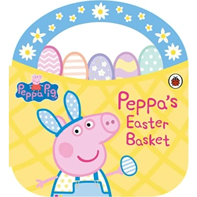 Image of Peppa Pig: Peppa&#039;s Easter Basket Shaped Board Book