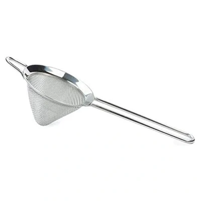 Image of Nicfaky Fine Strainer Stainless Steel Conical Mesh Professional Bar Tool