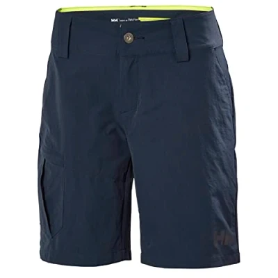 Image of Helly Hansen Womens Quick Dry Cargo Shorts, 34, Navy