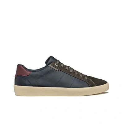 Image of Geox Men&#039;s U Affile A Sneaker, Navy Mud, 11 UK