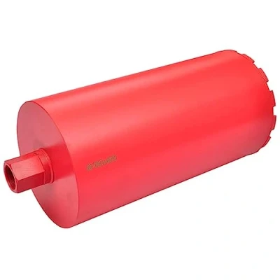 Image of vidaXL Diamond Core Drill Bit Dry/Wet 180x400 mm Versatile Use on Granite, Concrete, Hard Stone, &amp; Reinforced Concrete