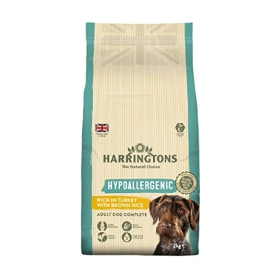 Image of Harringtons Hypoallergenic Turkey with Brown Rice, 4 x 2 kg