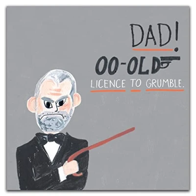 Image of Dad Birthday Card, Funny Happy Card Funny. Jokey, Greetings Cards, Cards