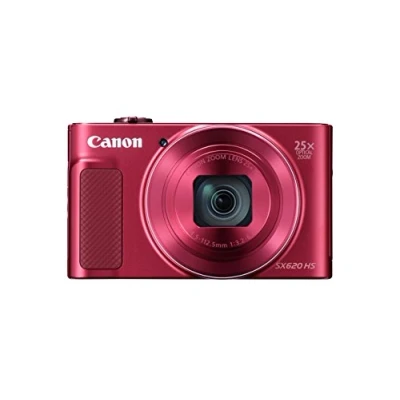 Image of Canon 1073C014 PowerShot SX620 HS Digital Camera Red (Renewed)