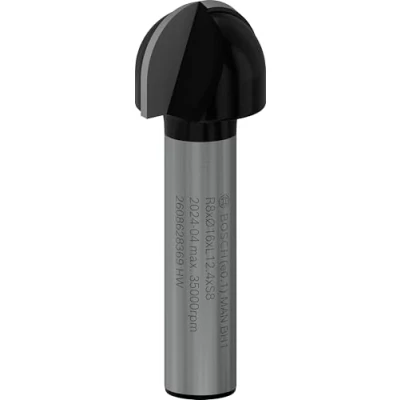 Image of Bosch 2608628369 Core Box Bit, 0 V, Silver/Black, 8 x 16 45 mm