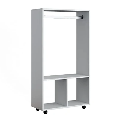 Image of Vicco Wardrobe Sydney, White, 70 x 128 cm