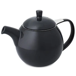 Image of Forlife Black Curve Teapot 45oz