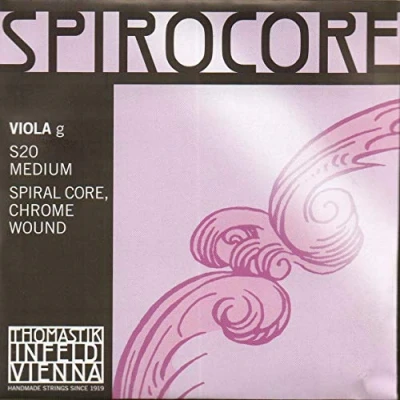 Image of Thomastik Einzelsaite für Viola 4/4 Spirocore G Saite Spiralkern Chromstahl umsponnen, mittel