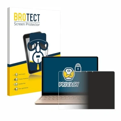 Image of brotect Privacy Screen Protector compatible with Microsoft Surface Laptop Go 2 Business 12.4&quot; [Anti Spy, Protection Film, Blue Light Filter]