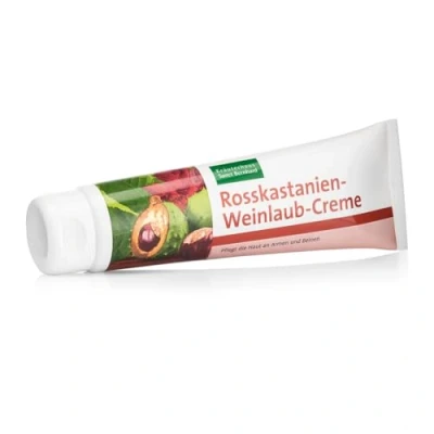 Image of rosskastanien weinlaub creme with getreidekeim, Jojoba Oil and Avocado 150 ml