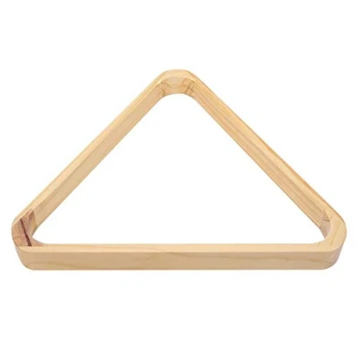 Image of Alomejor Billiards Ball Rack Wooden Professional Triangle and Diamond Snooker Racks Billiard Table Accessory(American)