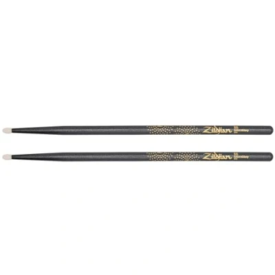 Image of Zildjian Z Custom Limited Edition 5A Black Chroma Nylon Tip Drumsticks (Z5ACBN 7C)