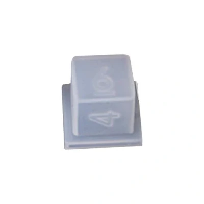 Image of Silicone Mould DIY Crystal Epoxy Dice Moulds Multi Spec Digital Game Fillet Shape Mold