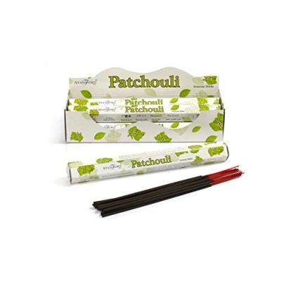 Image of STAMFORD INC. 37103 Patchouli Incense Sticks, 20 Sticks x 6 Packs