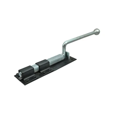 Image of Centurion 450MM Monkey Tail Garage Door Bolt, Pack of 2, Ideal for Large Heavy Duty Gates