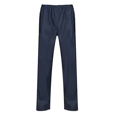 Image of Regatta Professional Mens Stormflex II Trousers Navy M Regular Leg