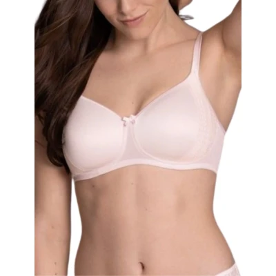 Image of Rosa Faia Fleur 5654 279 Women&#039;s Blush Pink Lace Padded Non Wired Soft Bra 34E