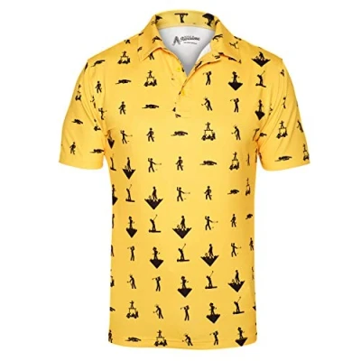 Image of Royal &amp; Awesome Men at Work Golf Polo Shirts for Men, Tops Men&#039;s Shirts, Mens