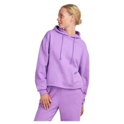 Image of PIECES Women&#039;s PCCHILLI LS Hoodie NOOS Hooded Sweatshirt, Bellflower, XS