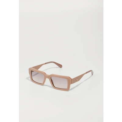 Image of Calvin Klein Unisex CKJ25606S 671 Sunglasses Acetate Pink Squared Normal