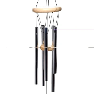 Image of Puckator Traditional Wind Chime, 5 Metallic Tubes,58 cm long (E)