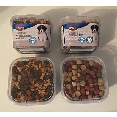 Image of Surrey Feed Puppy Training Treats Variety Pack (Soft Snack Bones/Dots) Pk4
