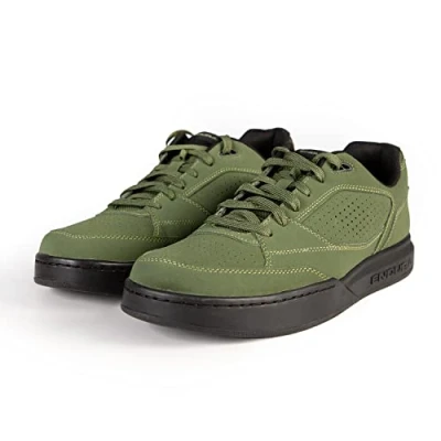 Image of Endura Men&#039;s Hummvee Flat Pedal Shoes, Olive Green, 38