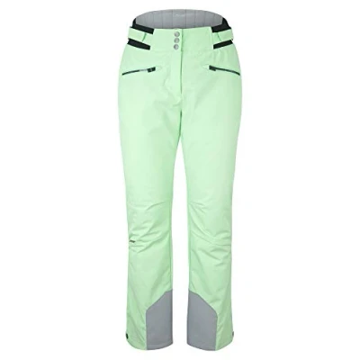 Image of Ziener Tilla Women&#039;s Ski Snowboard Trousers Breathable Waterproof, womens, Ski/Snowboard 204108, Fresh Mint, 34 (EU)