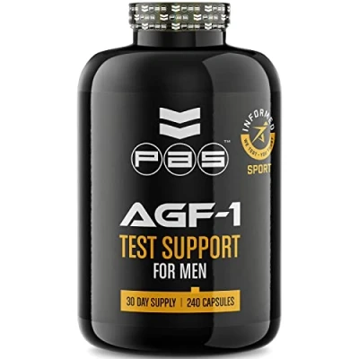 Image of PAS Nutrition AGF 1 Test Support Supplements for Men Supports with D Aspartic Acid, L Carnitine Tartrate, 30 Day Supply
