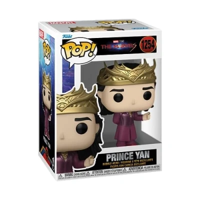 Image of Funko POP! Vinyl: The Marvels Prince Yan Collectable Vinyl Figure Gift Idea Official Merchandise Toys for Kids &amp; Adults Movies Fans Model Collectors and Display