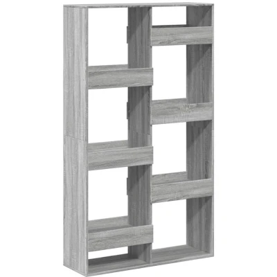 Image of vidaXL Bookcase Grey Sonoma 100x33x175 cm Engineered Wood