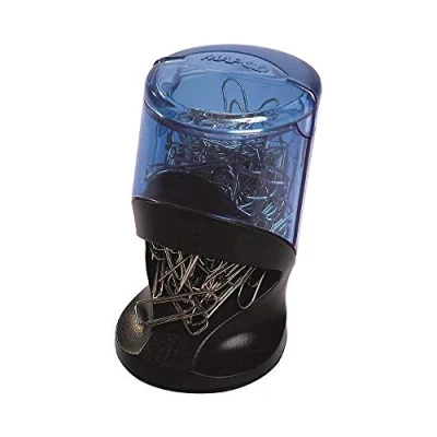Image of Paper Clip Dispenser Black with Approx. 100