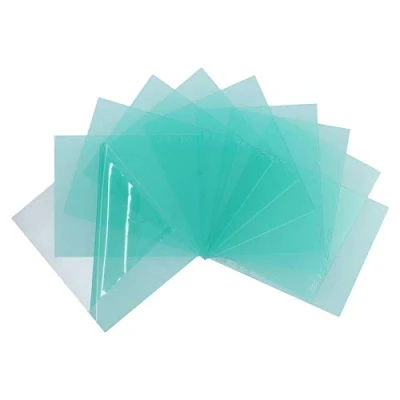 Image of Welding Mask Clear Replacement Protective Lens Lenses 10 Pack 110mm x 90mm