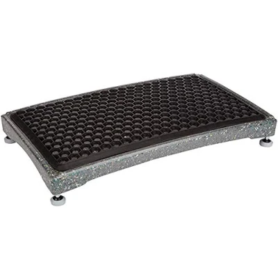 Image of Homecraft Derby Half Step, Elevated Platform with Adjustable Legs for Limited Mobility, Balance, &amp; Coordination, Large Surface Area Elderly Durable Step Stool Indoor Outdoor Use