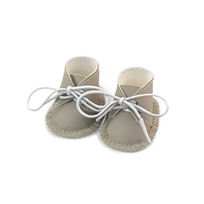 Image of Miniland 31190 Zapatos Dolls 21 cm Gender Neutral Shoes 21CM, Grey