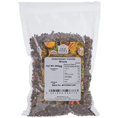 Image of Old India Indonesian Whole, Cloves, 250 Count
