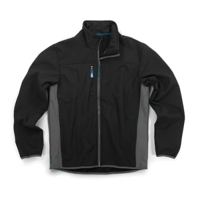 Image of Tough Grit 2 Tone Softshell Black / Charcoal XXL