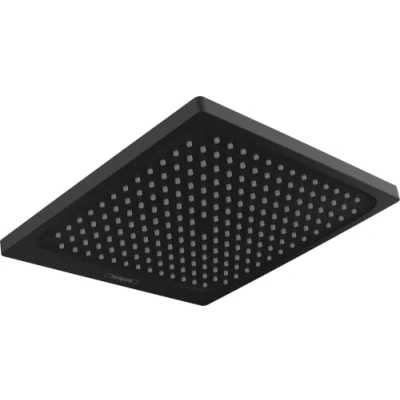 Image of Hansgrohe Crometta E Overhead Shower 240 1 Spray Water Saving 9 l/min, Matt Black, 26727670