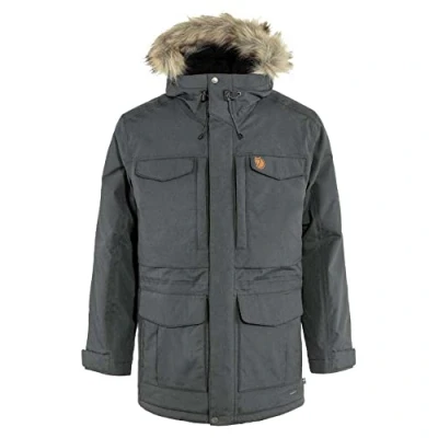 Image of Fjallraven 86668 050 Nuuk Parka M/Nuuk Pro M Jacket Men&#039;s Basalt Size L