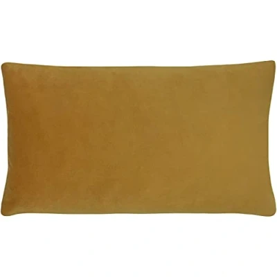 Image of Paoletti Sunningdale Cushion Cover, Saffron, 30 x 50cm