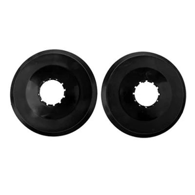 Image of Black Bike Spoke Protector Guard for Bicycle Rear Wheel Freewheel Cassette