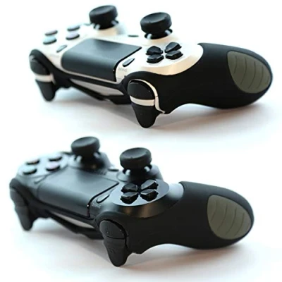Image of PAXO 2 x PS4 Silicone Protective Sleeve Case Black/Playstation 4 Controller Bundle