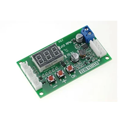 Image of FamilyMall Fan Temperature Controller Governor 4 Wire PWM Driver Module DC12 48V 5A for EBM EC PC Alarm