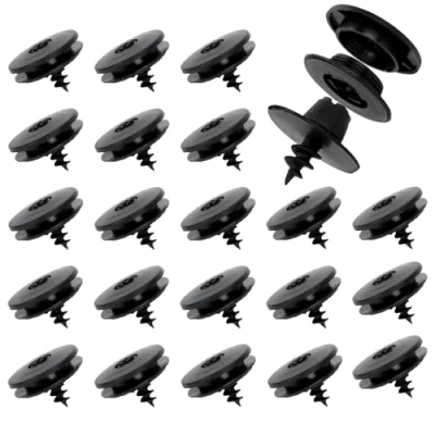 Image of RXKFIGX 22Pcs Car Mat Fixing Buckle Fastener Clips Universal Clips,Universal Black Floor for Vehicles Mats Panel Retainer
