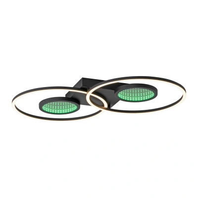 Image of JUST LIGHT. Tunel LED ceiling lamp remote control, CCT, RGB