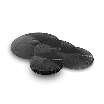 Image of Evans dB One Cymbal Pack, (14 inch, 16 18 20 inch), Black