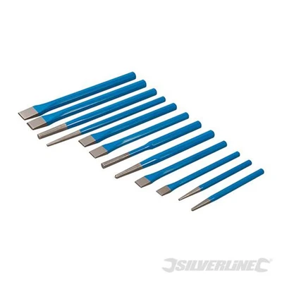 Image of Silverline Punch &amp; Chisel Set 12pce